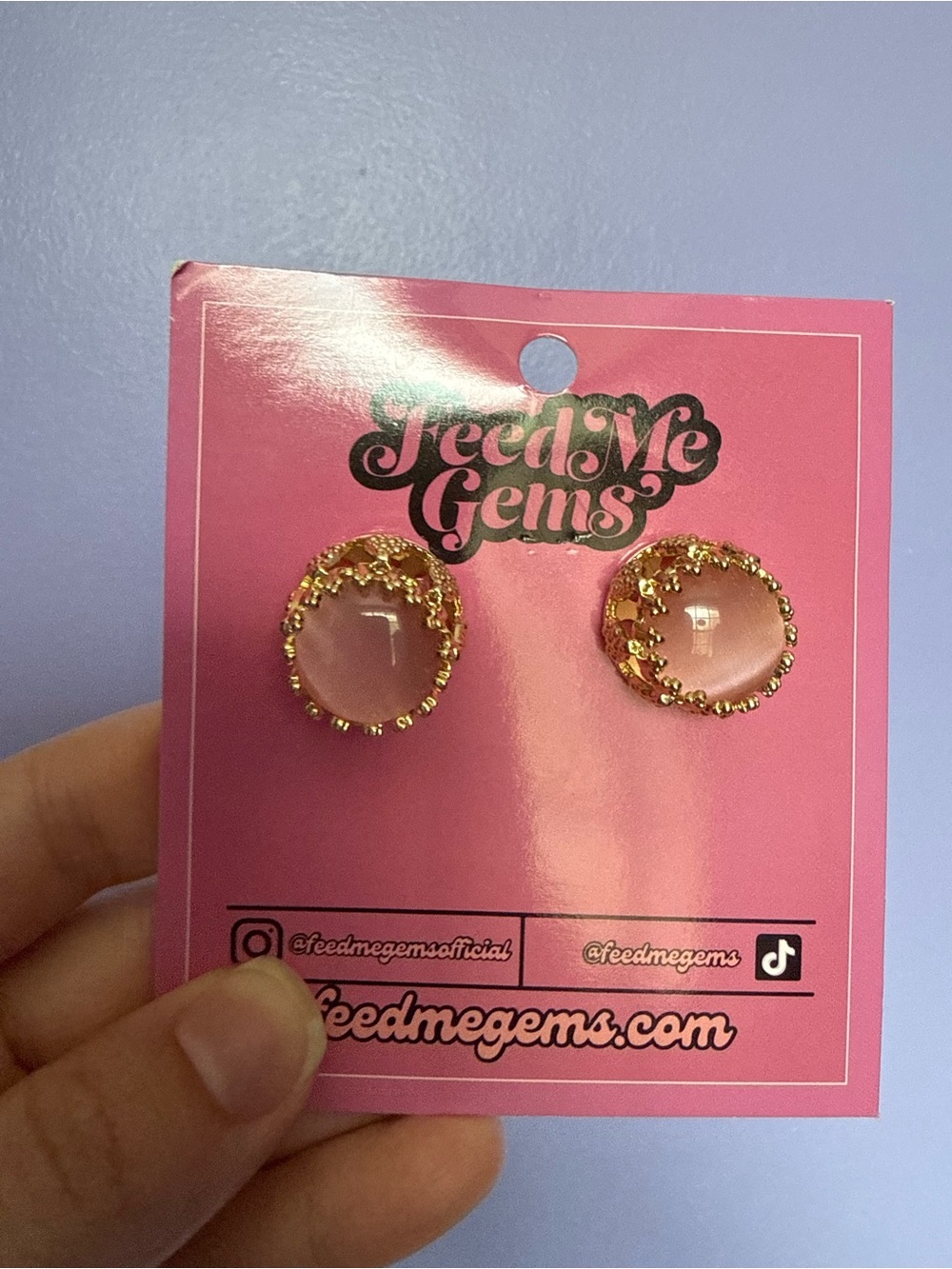 Feed Me Gems Glinda Earrings